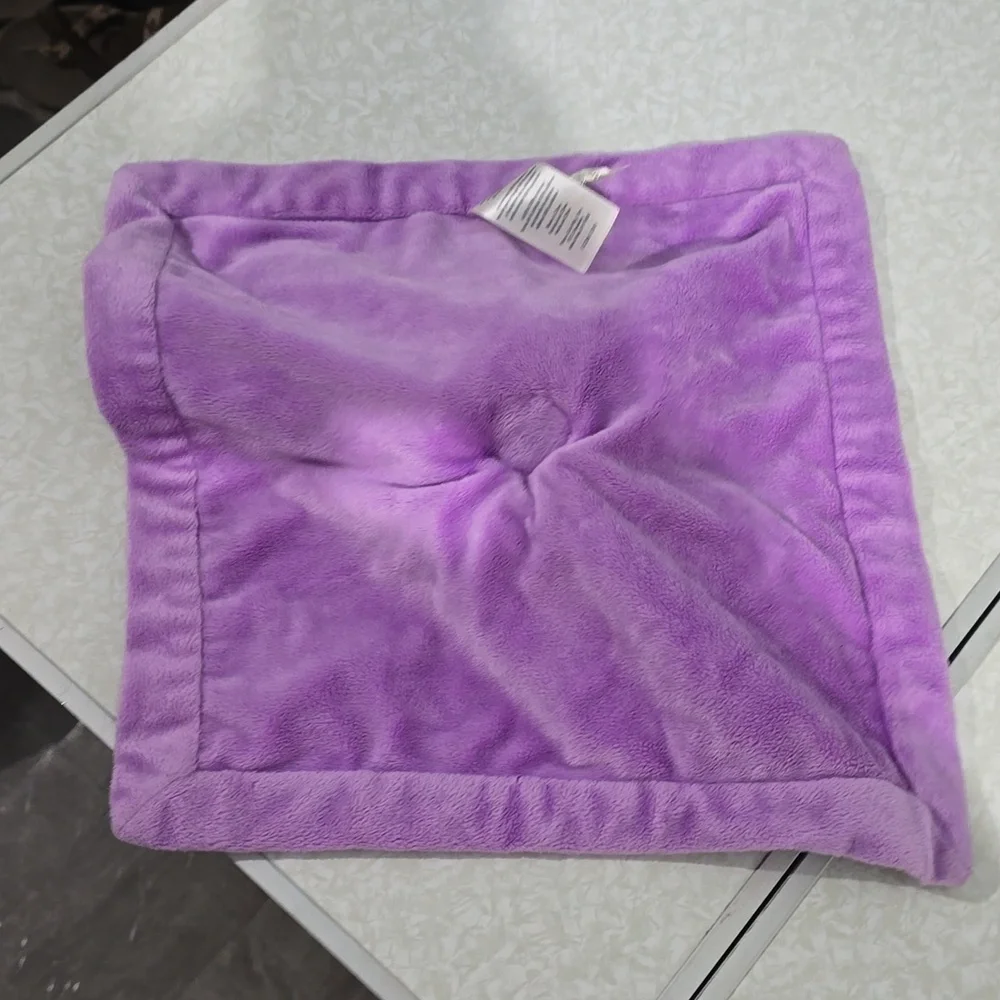 Carters purple floral‎ security blanket